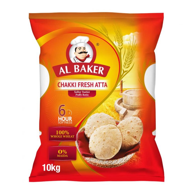 Al Baker Chakki Fresh Aata - 5Kg - Vshop